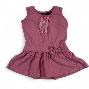 Calvin Klein Jeans Girl’s Pink Sleeveless Skirt Romper Size 3T (no leggings)